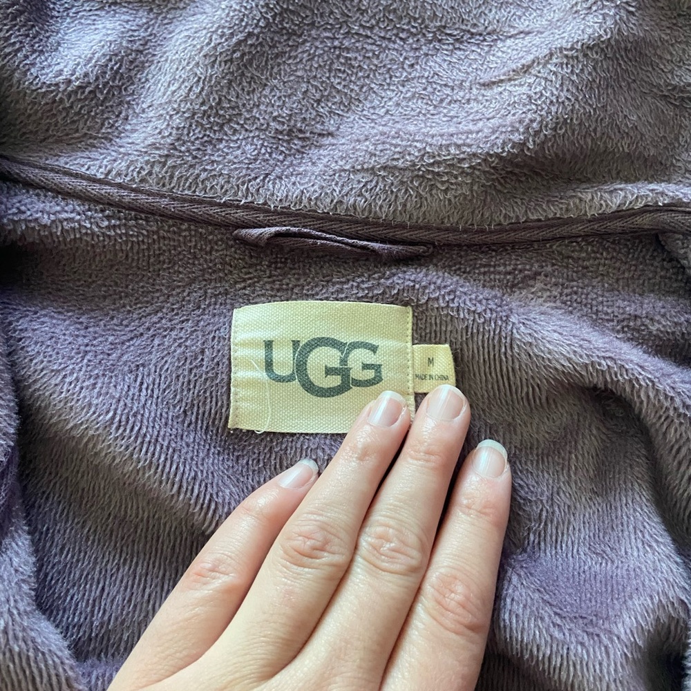 Ugg Purple Plush Bathrobe - Picture 2 of 3